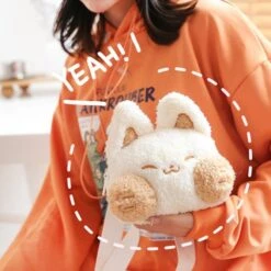 Apparel Cheeky Fox Plush Bag -Kawaii Store kawaiies plushies plush softtoy cheeky fox plush bag new apparel 707528