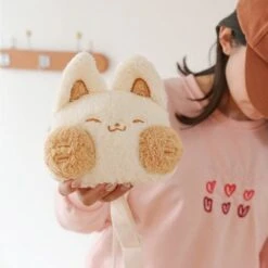 Apparel Cheeky Fox Plush Bag -Kawaii Store kawaiies plushies plush softtoy cheeky fox plush bag new apparel 712625