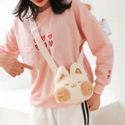 Apparel Cheeky Fox Plush Bag -Kawaii Store kawaiies plushies plush softtoy cheeky fox plush bag new apparel 890037
