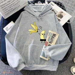 Apparel Cheeky Naked Banana Unisex Hoodies -Kawaii Store kawaiies plushies plush softtoy cheeky naked banana unisex hoodies hoodies 718849