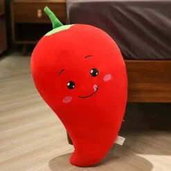 Cheerful Vegetables Plushies -Kawaii Store kawaiies plushies plush softtoy cheerful vegetables plushies soft toy chili 12in 30cm 230662