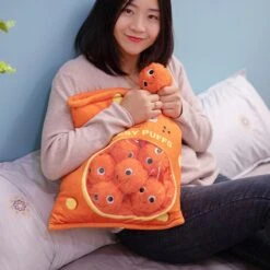 Cheesy Puffs Snack Bags -Kawaii Store kawaiies plushies plush softtoy cheesy puffs snack bags soft toy 321911
