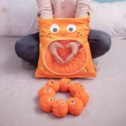 Cheesy Puffs Snack Bags -Kawaii Store kawaiies plushies plush softtoy cheesy puffs snack bags soft toy 583052