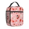 Cherry Blossom Lucky Cat Kokeshi Doll Insulated Lunch Bags -Kawaii Store kawaiies plushies plush softtoy cherry blossom lucky cat kokeshi doll insulated lunch bags bag pink 461727
