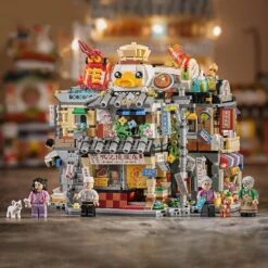 Hong Kong Restaurant Micro Building Blocks