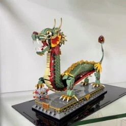 Chinese Dragon Statue Nano Building Blocks -Kawaii Store kawaiies plushies plush softtoy chinese dragon statue nano building blocks build it 209603