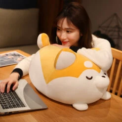 Chonky Cheerful Shiba Inu Squad Plushies -Kawaii Store kawaiies plushies plush softtoy chonky cheerful shiba inu squad plushies soft toy 115975