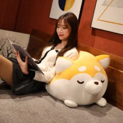 Chonky Cheerful Shiba Inu Squad Plushies -Kawaii Store kawaiies plushies plush softtoy chonky cheerful shiba inu squad plushies soft toy 258688