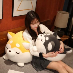 Chonky Cheerful Shiba Inu Squad Plushies -Kawaii Store kawaiies plushies plush softtoy chonky cheerful shiba inu squad plushies soft toy 804794