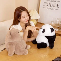 Chonky Fat Bear Panda Polar Bear Plushies 33 Chonky Fat Bear Panda Polar Bear Plushies -Kawaii Store kawaiies plushies plush softtoy chonky fat bear panda polar bear plushies new soft toy 287438