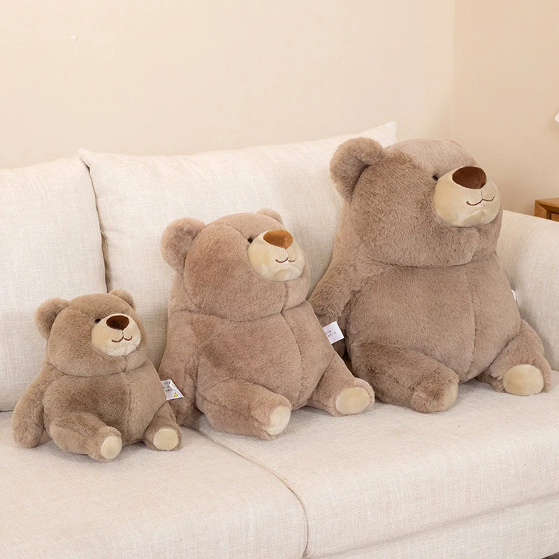 Chonky Fat Bear Panda Polar Bear Plushies 9 Chonky Fat Bear Panda Polar Bear Plushies - Image 7