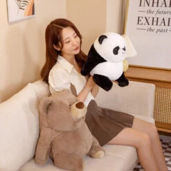 Chonky Fat Bear Panda Polar Bear Plushies 30 Chonky Fat Bear Panda Polar Bear Plushies -Kawaii Store kawaiies plushies plush softtoy chonky fat bear panda polar bear plushies new soft toy 928964