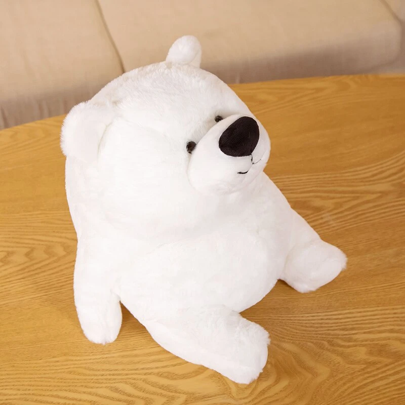 Chonky Fat Bear Panda Polar Bear Plushies 7 Chonky Fat Bear Panda Polar Bear Plushies - Image 5