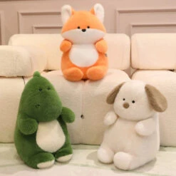 Chonky Fuzzy Animal Plush Friends -Kawaii Store kawaiies plushies plush softtoy chonky fuzzy animal plush friends soft toy 478189