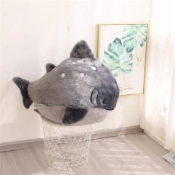Chonky Shark Plush -Kawaii Store kawaiies plushies plush softtoy chonky shark plush soft toy 150607
