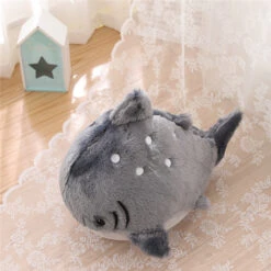 Chonky Shark Plush -Kawaii Store kawaiies plushies plush softtoy chonky shark plush soft toy 770191