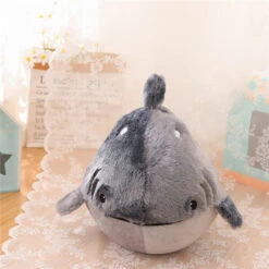 Chonky Shark Plush -Kawaii Store kawaiies plushies plush softtoy chonky shark plush soft toy 948639