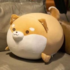 Chonky Shiba Squad Plushies -Kawaii Store kawaiies plushies plush softtoy chonky shiba squad plushies soft toy brown 14in 35cm 927044