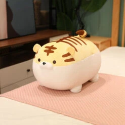 Chonky Tiger Buddy Plushies -Kawaii Store kawaiies plushies plush softtoy chonky tiger buddy plushies lunar new year soft toy yellow 16in 40cm 903820