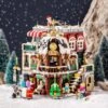 Christmas Cafe Shop Nano Building Block -Kawaii Store kawaiies plushies plush softtoy christmas cafe shop nano building block build it 129216