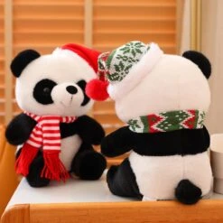 Christmas Santa Panda Plushies 26 Christmas Santa Panda Plushies -Kawaii Store kawaiies plushies plush softtoy christmas santa panda plushies soft toy 556072