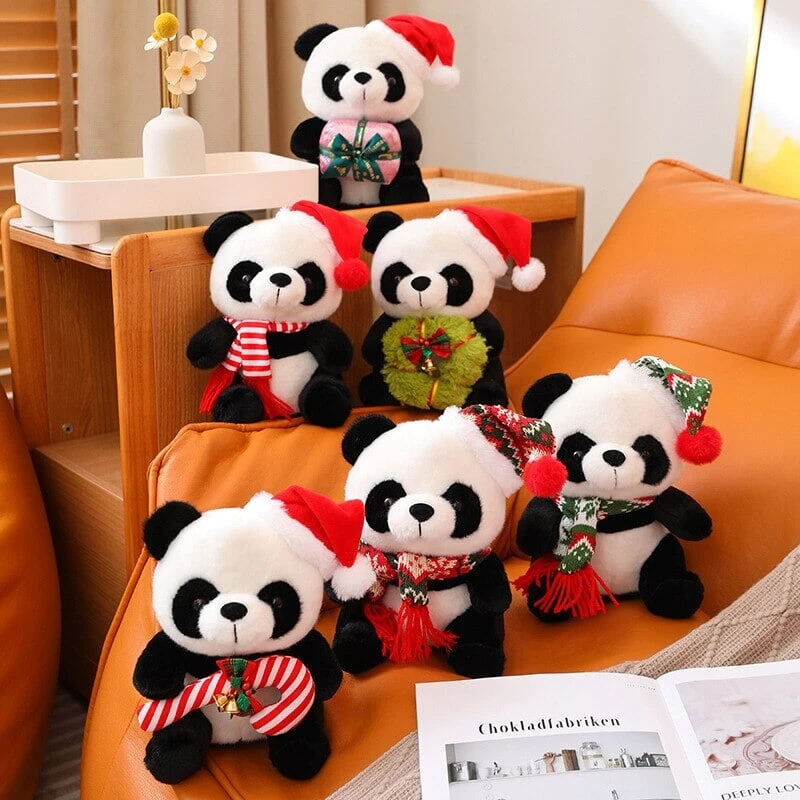 Christmas Santa Panda Plushies 13 Christmas Santa Panda Plushies - Image 11