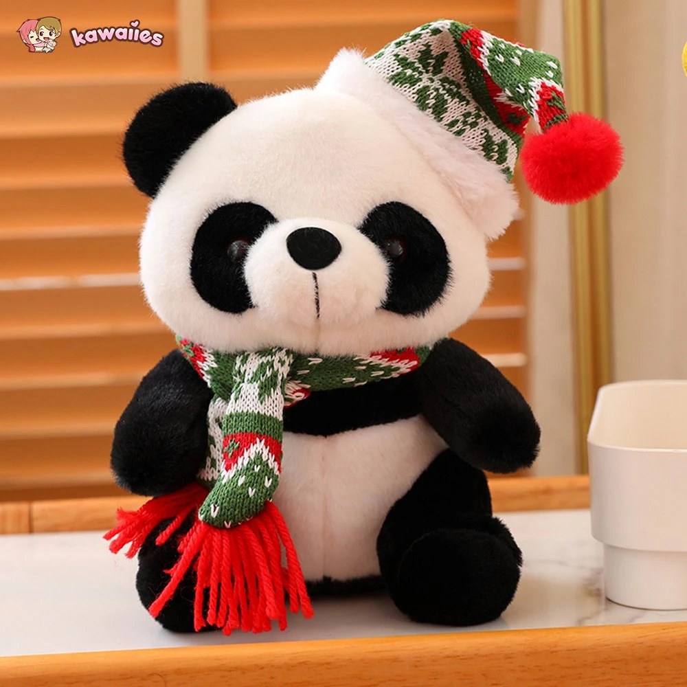 Christmas Santa Panda Plushies 9 Christmas Santa Panda Plushies - Image 7
