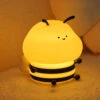 Chubby Cheeks Bee LED Night Light -Kawaii Store kawaiies plushies plush softtoy chubby cheeks bee led night light home decor 549958