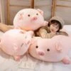 Chubby Chonky Pink Piggy Plushies | NEW -Kawaii Store kawaiies plushies plush softtoy chubby chonky pink piggy plushies new soft toy 818760