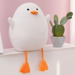 Chubby Kawaii Seagull Plushie -Kawaii Store kawaiies plushies plush softtoy chubby kawaii seagull plushie soft toy 258871