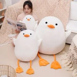 Chubby Kawaii Seagull Plushie -Kawaii Store kawaiies plushies plush softtoy chubby kawaii seagull plushie soft toy 579291