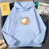 Apparel Chubby Shiba Inu Bubble Tea Unisex Hoodie -Kawaii Store kawaiies plushies plush softtoy chubby shiba inu bubble tea unisex hoodie apparel light blue xs 606694