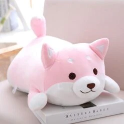 Chubby Shiba Inu -Kawaii Store kawaiies plushies plush softtoy chubby shiba inu soft toy 11in 30cm pink awake 827160