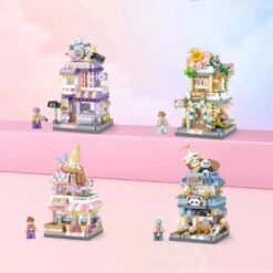 City View Ice Cream Panda Cafes Flower Camera Shops Micro Building Sets 25 City View Ice Cream Panda Cafes Flower Camera Shops Micro Building Sets -Kawaii Store kawaiies plushies plush softtoy city view ice cream panda cafes flower camera shops micro building sets build it 967392