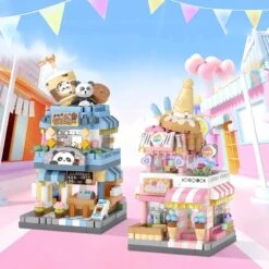 City View Ice Cream Panda Cafes Flower Camera Shops Micro Building Sets 27 City View Ice Cream Panda Cafes Flower Camera Shops Micro Building Sets -Kawaii Store kawaiies plushies plush softtoy city view ice cream panda cafes flower camera shops micro building sets build it 977410
