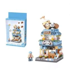 City View Ice Cream Panda Cafes Flower Camera Shops Micro Building Sets 34 City View Ice Cream Panda Cafes Flower Camera Shops Micro Building Sets -Kawaii Store kawaiies plushies plush softtoy city view ice cream panda cafes flower camera shops micro building sets build it panda cafe 172688