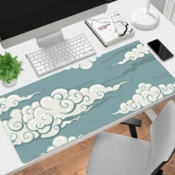 Accessories Cloud Illustrations Large Mouse Pad Collection