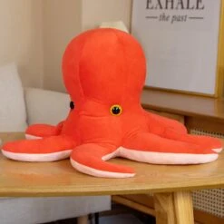 Colourful Octopus Duo Plushie -Kawaii Store kawaiies plushies plush softtoy colourful octopus duo plushie soft toy red 12in 30cm 962387