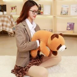Cooper The Brown Raccoon Plushie -Kawaii Store kawaiies plushies plush softtoy cooper the brown raccoon plushie new soft toy 251992