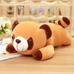 Cooper The Brown Raccoon Plushie -Kawaii Store kawaiies plushies plush softtoy cooper the brown raccoon plushie new soft toy 474333