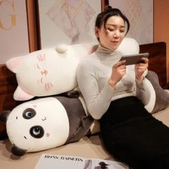 Corduroy Long Snuggle Buddy Animal Squad -Kawaii Store kawaiies plushies plush softtoy corduroy long snuggle buddy animal squad new soft toy 631052