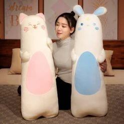 Corduroy Long Snuggle Buddy Animal Squad -Kawaii Store kawaiies plushies plush softtoy corduroy long snuggle buddy animal squad new soft toy 665133