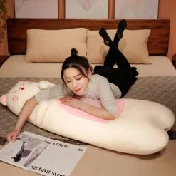 Corduroy Long Snuggle Buddy Animal Squad -Kawaii Store kawaiies plushies plush softtoy corduroy long snuggle buddy animal squad new soft toy 914260