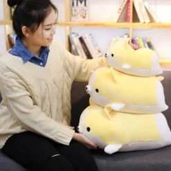 Corgi Cuddle Buddies -Kawaii Store kawaiies plushies plush softtoy corgi cuddle buddies soft toy 719470