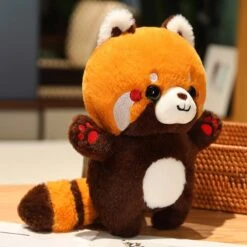 Cosplay Chai The Red Panda Plushie -Kawaii Store kawaiies plushies plush softtoy cosplay chai the red panda plushie new soft toy plush only 555605