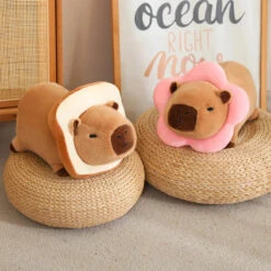 Cosplay Laying Capybara Animal Plush -Kawaii Store kawaiies plushies plush softtoy cosplay laying capybara animal plush soft toy 108218