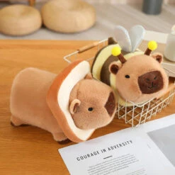 Cosplay Laying Capybara Animal Plush -Kawaii Store kawaiies plushies plush softtoy cosplay laying capybara animal plush soft toy 998739