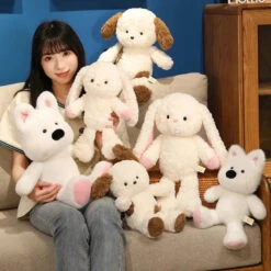 Cuddle Bunny & Dogs Plushie Crew -Kawaii Store kawaiies plushies plush softtoy cuddle bunny dogs plushie crew soft toy 173166