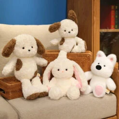 Cuddle Bunny & Dogs Plushie Crew -Kawaii Store kawaiies plushies plush softtoy cuddle bunny dogs plushie crew soft toy 382361