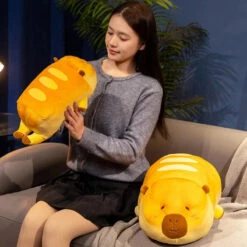 Cuddly Capybara Bread Plush -Kawaii Store kawaiies plushies plush softtoy cuddly capybara bread plush soft toy 145739